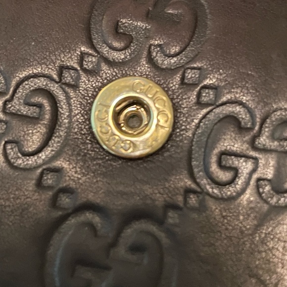 Classic Gucci icon bar Guccissima Wallet - Picture 7 of 16
